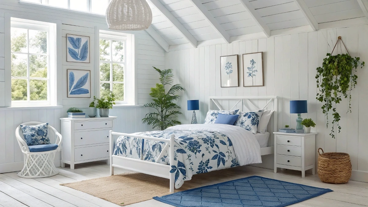 Blue Botanical Sanctuary