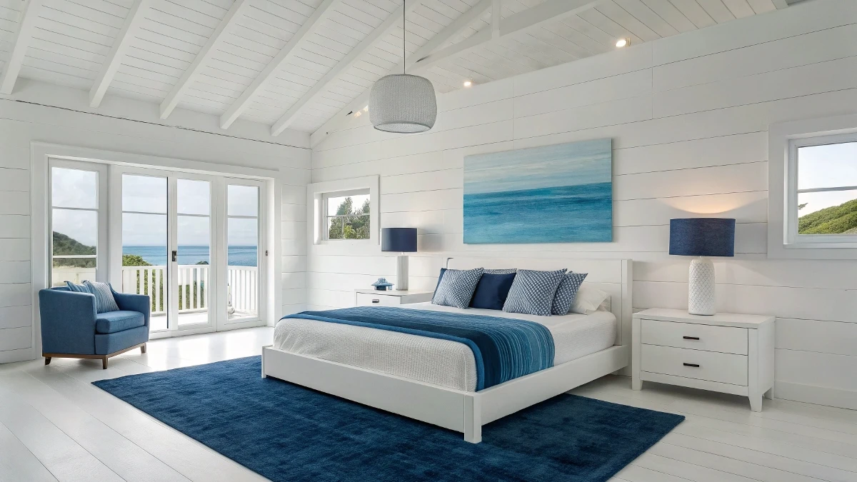 Botanical Blue Cottage Escape