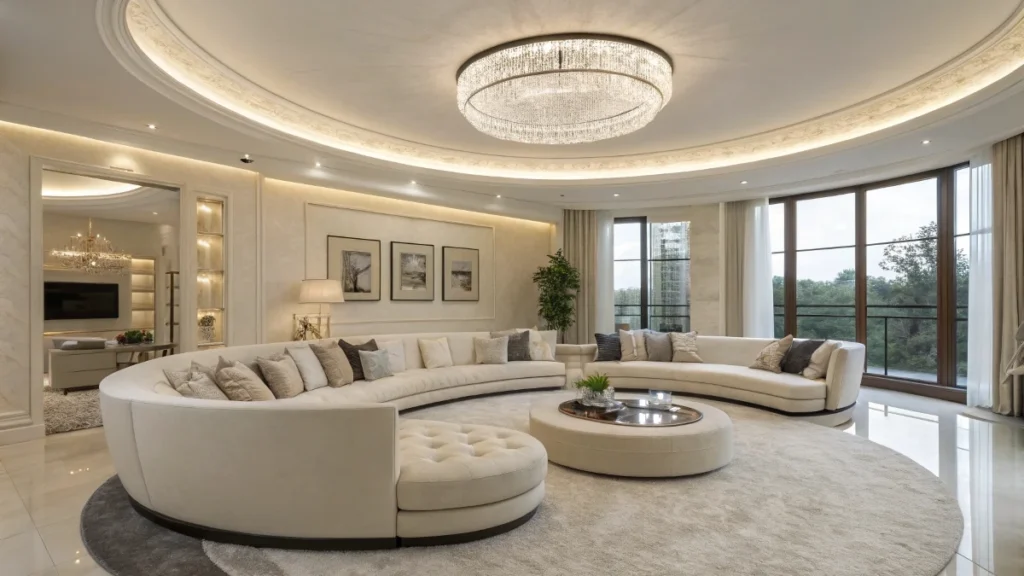Circular Sectional Oasis