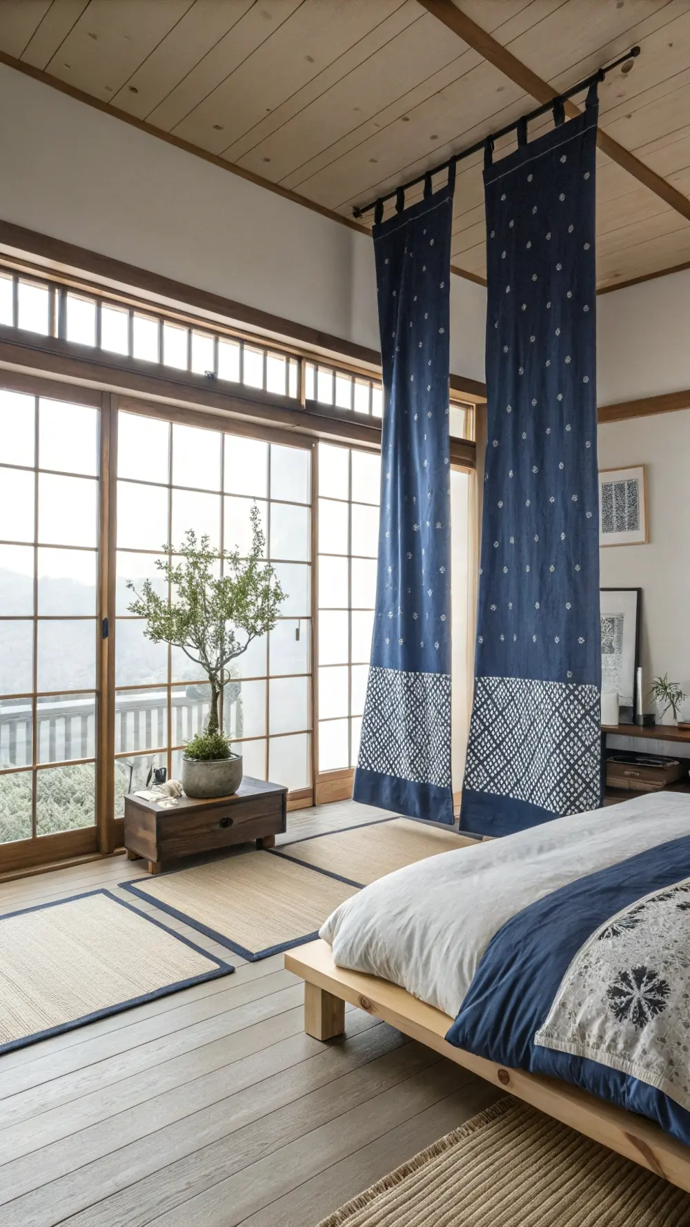 Japanese Noren-Inspired Panels