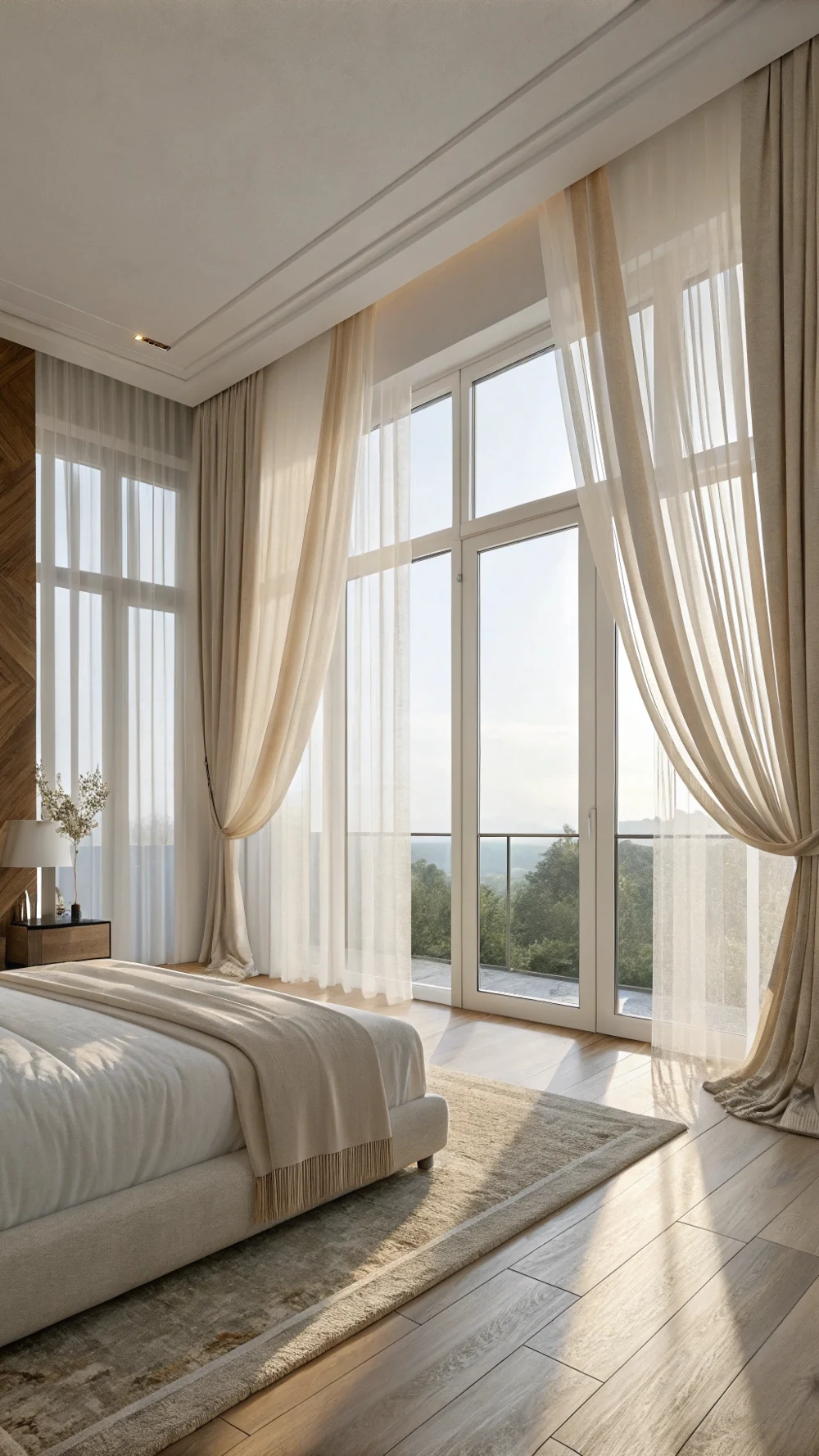 Layered Sheer Elegance