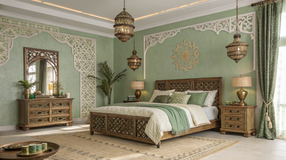 Moroccan-Inspired Sage Oasis