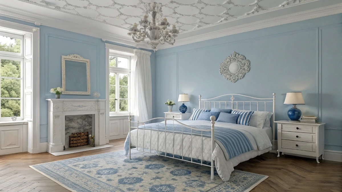 Periwinkle Parisian Garret