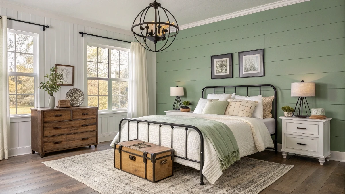 Rustic Farmhouse Sage Retreat