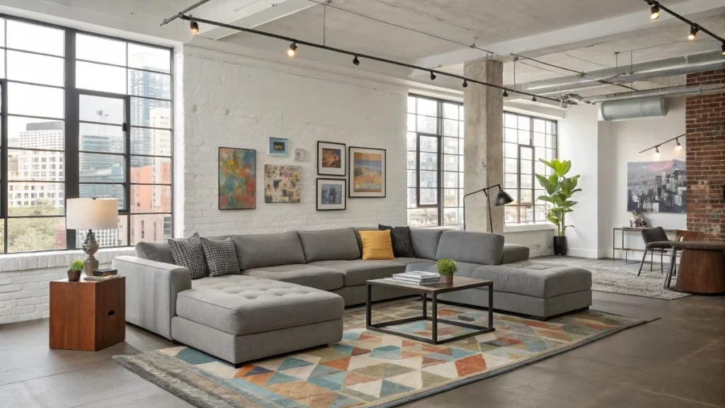 Split Sectional Configuration