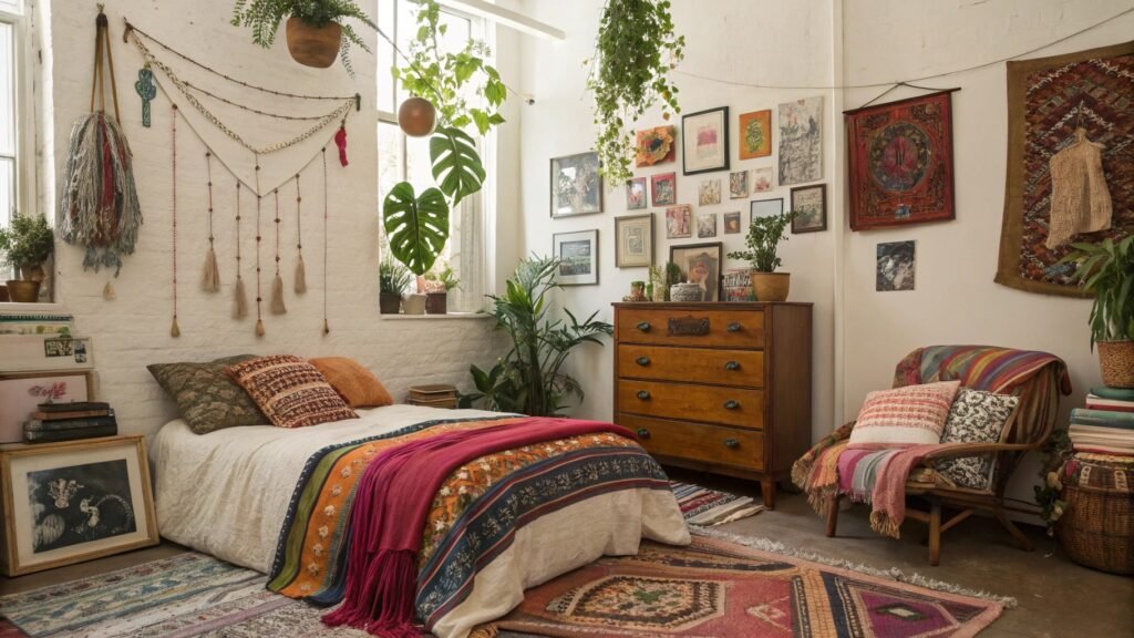 19 Eclectic Cluttered Bedroom Aesthetics Full of Personality