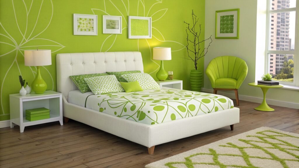 Creating Peaceful Retreats: Soothing Green Bedroom Ideas for Mental and Physical Renewal