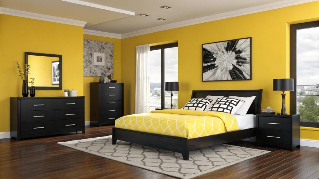 Yellow Bedroom Ideas to Design Your Dream Sunlit Sanctuary with Luxury and Style