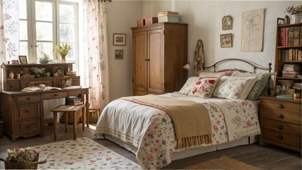 Grandmacore Bedroom Ideas: Your Guide to Designing a Nostalgic Vintage Escape