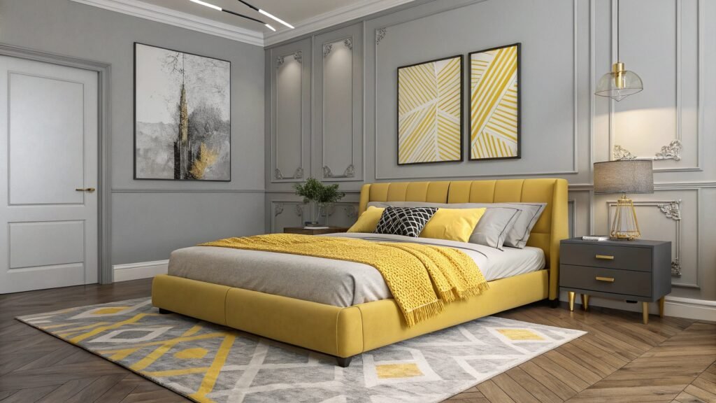 Yellow Bedroom Ideas to Design Your Dream Sunlit Sanctuary with Luxury and Style