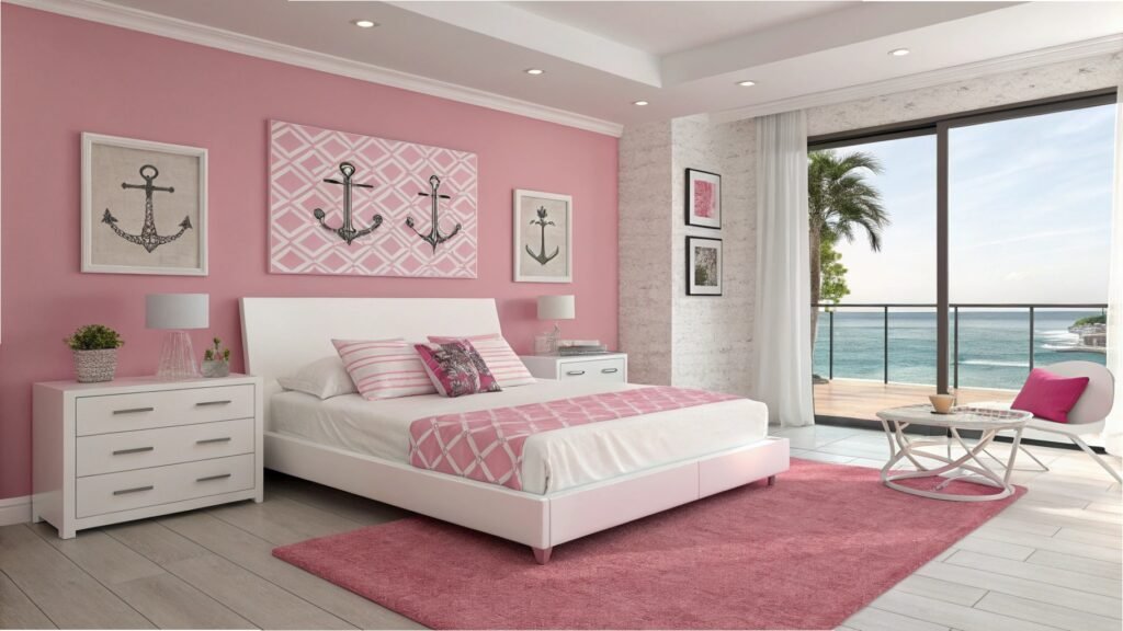 Coastal Pink Bedroom Ideas for the Ultimate Relaxing Retreat