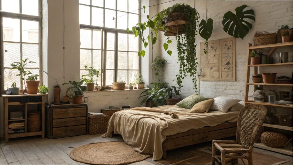 19 Eclectic Cluttered Bedroom Aesthetics Full of Personality