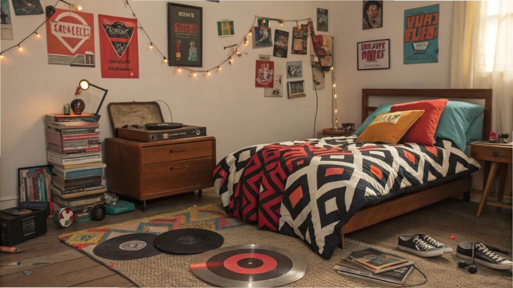 19 Eclectic Cluttered Bedroom Aesthetics Full of Personality
