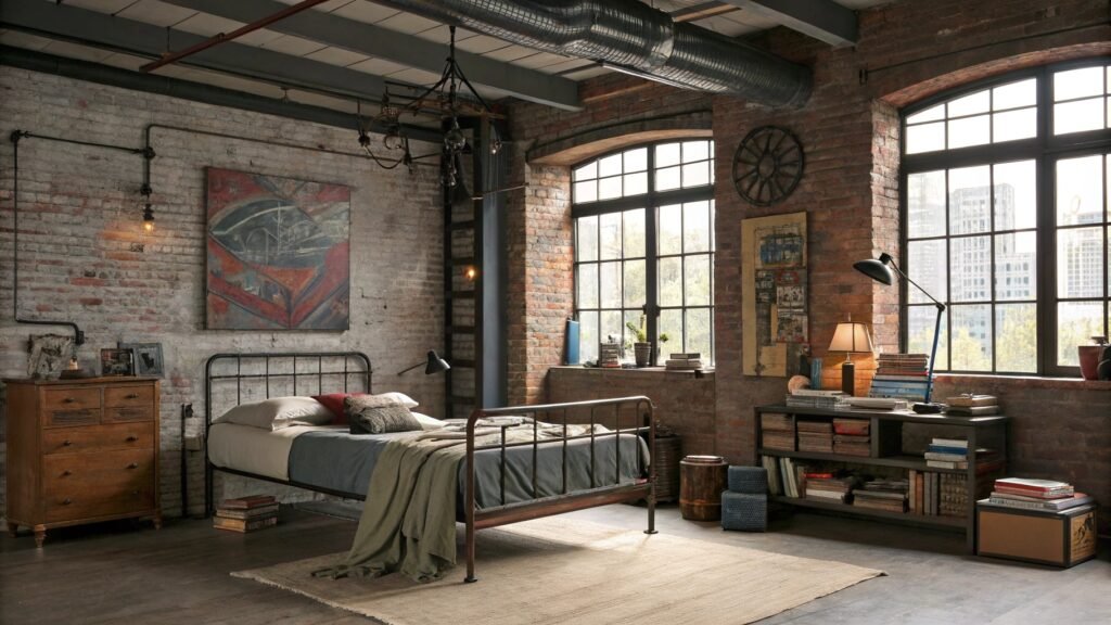 19 Eclectic Cluttered Bedroom Aesthetics Full of Personality