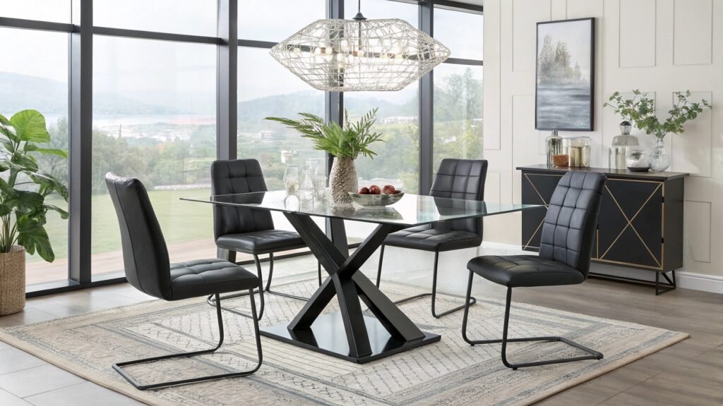 How Black Dining Table Ideas Can Instantly Elevate Your Interior Aesthetic