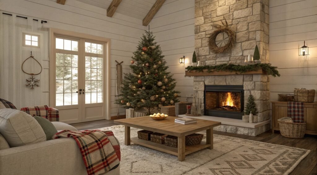 The Secret to Warm and Welcoming Spaces? These Timeless Christmas Living Room Ideas