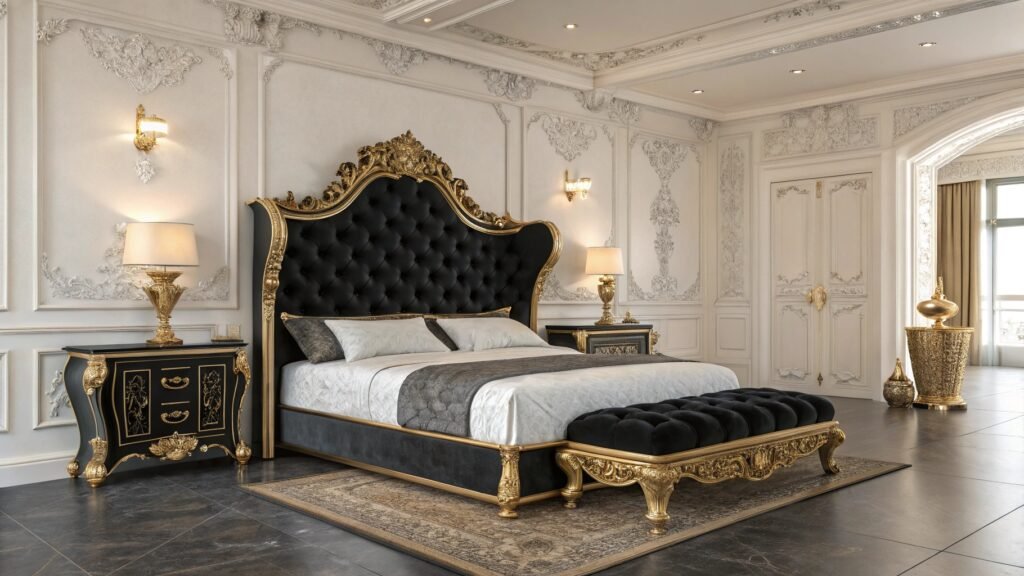 Gothic Bedroom Interior Ideas That Embrace Elegance, Drama, and Timeless Style