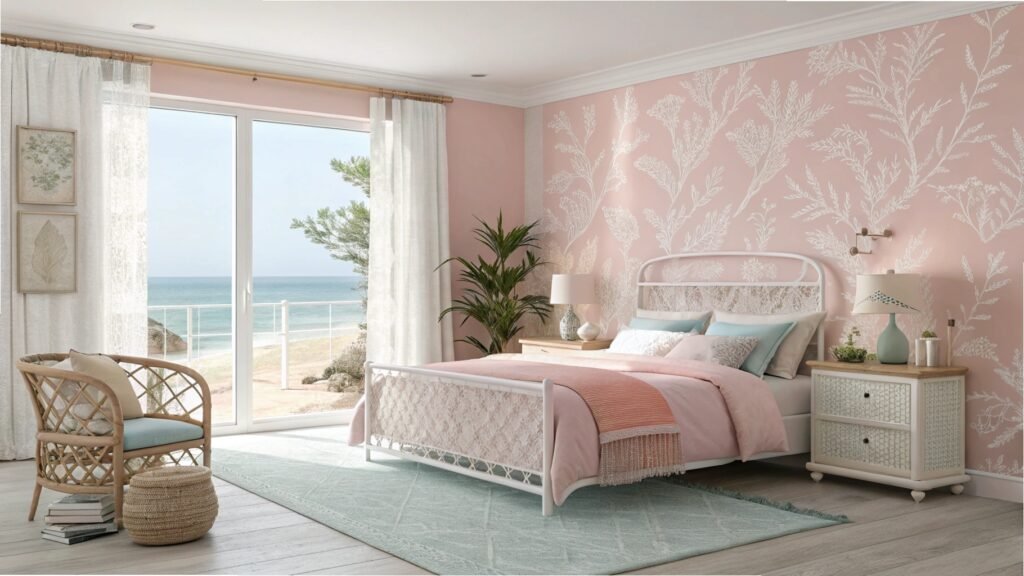 Coastal Pink Bedroom Ideas for the Ultimate Relaxing Retreat