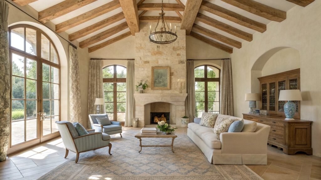 French Country Living Room Designs That Capture Rustic Beauty and Grace