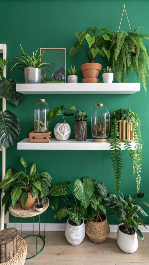19 Ravishing Living Room Shelf Decor Ideas