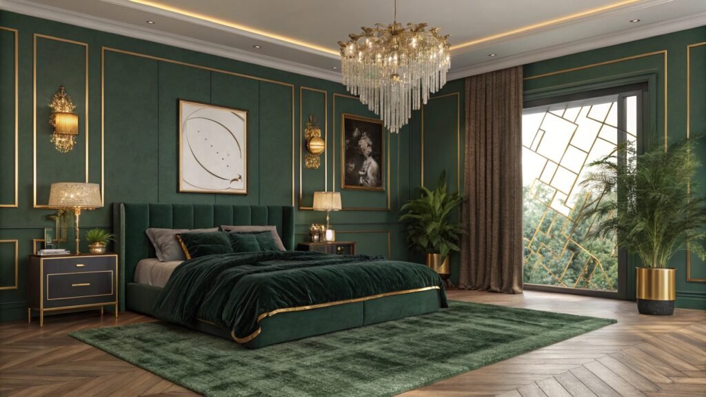 Creating Peaceful Retreats: Soothing Green Bedroom Ideas for Mental and Physical Renewal