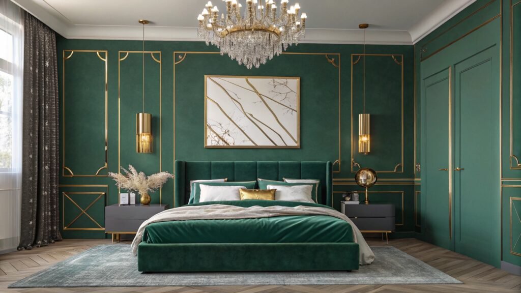 Creating Peaceful Retreats: Soothing Green Bedroom Ideas for Mental and Physical Renewal