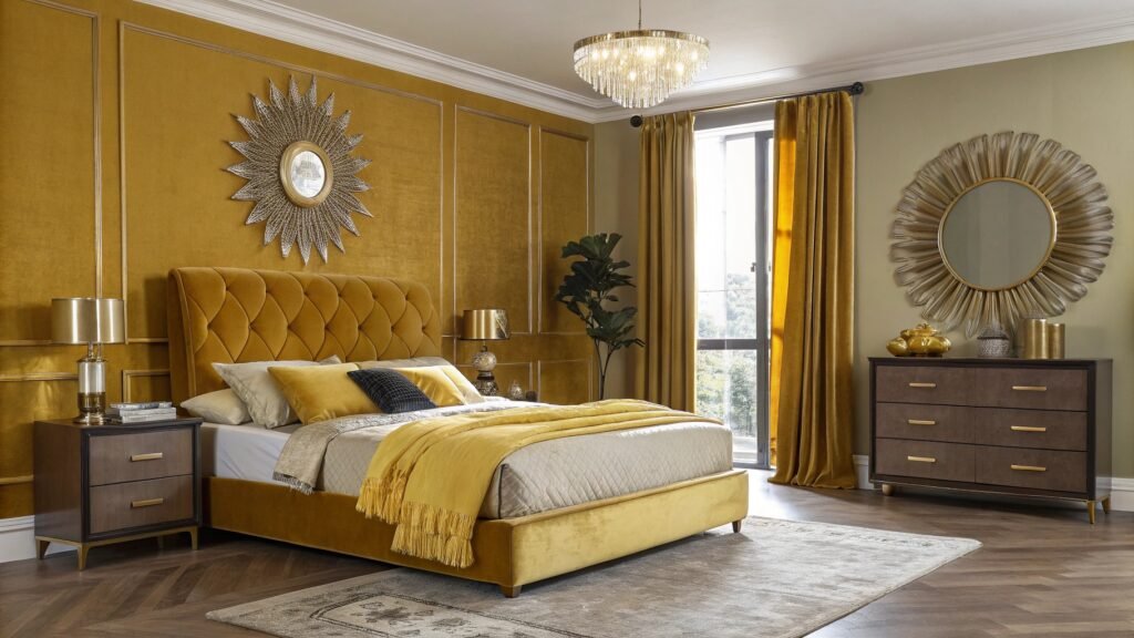 Yellow Bedroom Ideas to Design Your Dream Sunlit Sanctuary with Luxury and Style