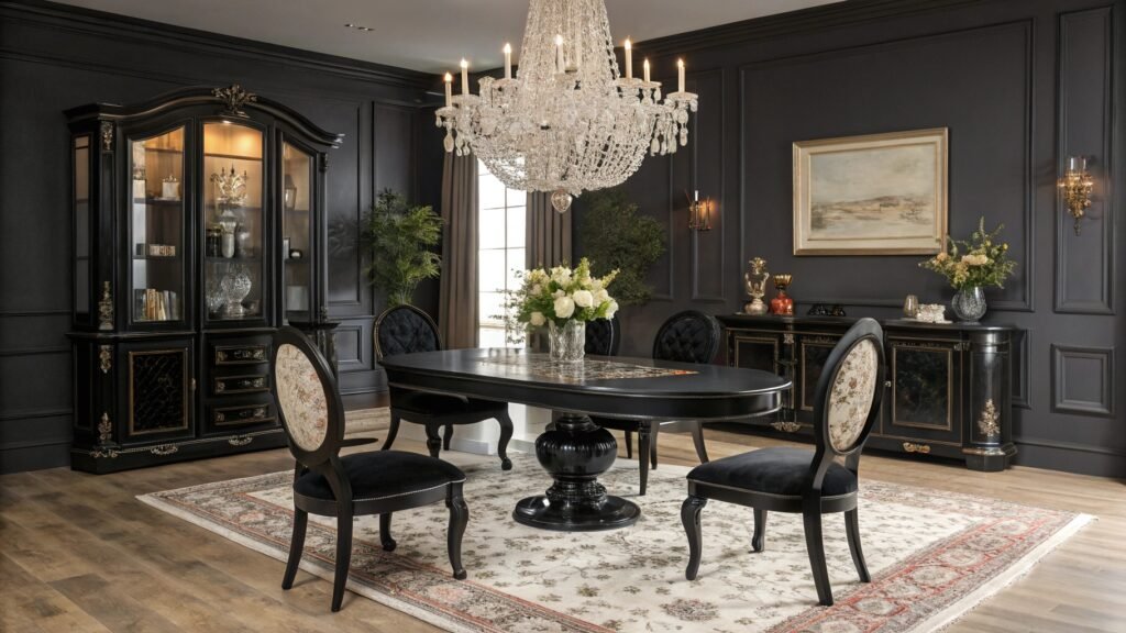 How Black Dining Table Ideas Can Instantly Elevate Your Interior Aesthetic