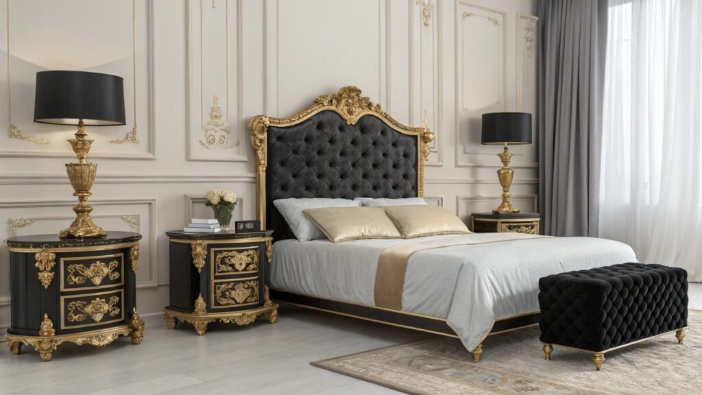 Gothic Bedroom Interior Ideas That Embrace Elegance, Drama, and Timeless Style