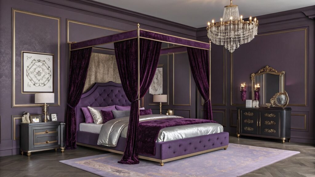 Bold Purple Bedroom Decor Ideas for a Dramatic Makeover That Will Revolutionize Your Sleep Sanctuary