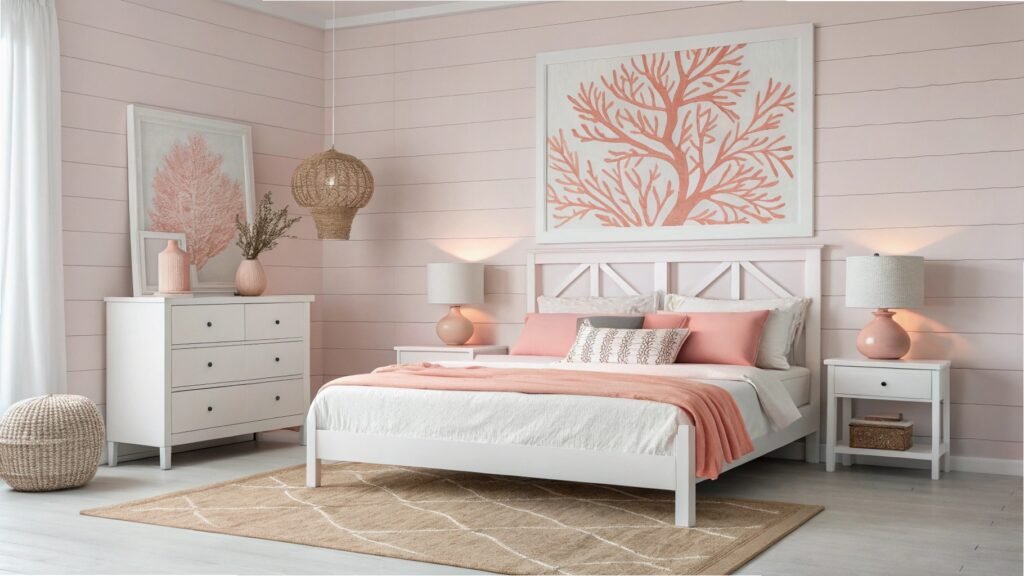 Coastal Pink Bedroom Ideas for the Ultimate Relaxing Retreat