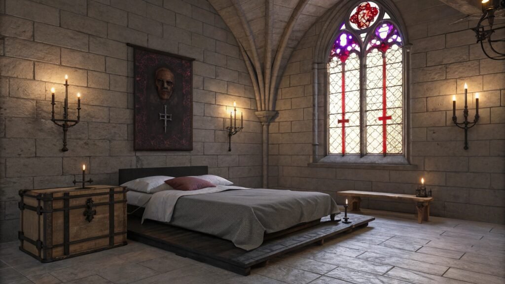 Gothic Bedroom Interior Ideas That Embrace Elegance, Drama, and Timeless Style