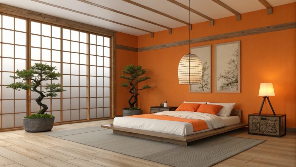 How Orange Bedroom Decor Ideas Can Instantly Refresh Your Space