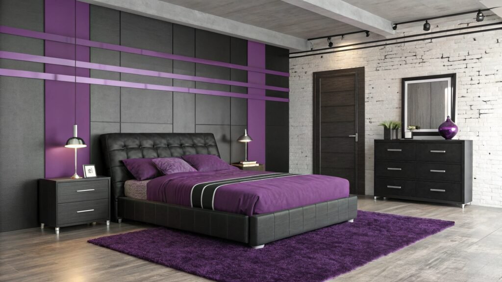 Bold Purple Bedroom Decor Ideas for a Dramatic Makeover That Will Revolutionize Your Sleep Sanctuary