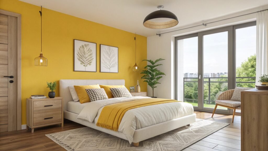 Yellow Bedroom Ideas to Design Your Dream Sunlit Sanctuary with Luxury and Style