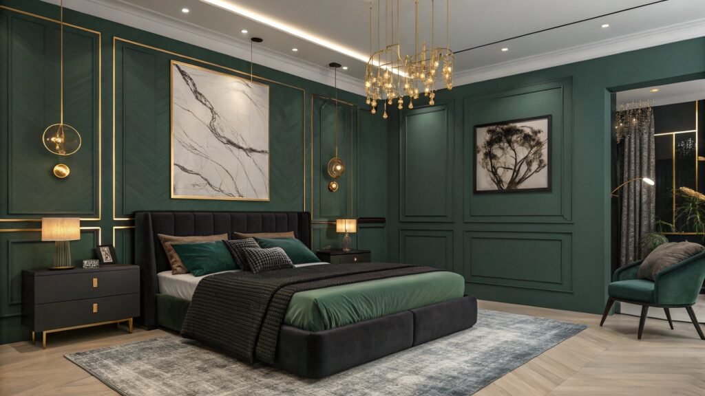 Creating Peaceful Retreats: Soothing Green Bedroom Ideas for Mental and Physical Renewal