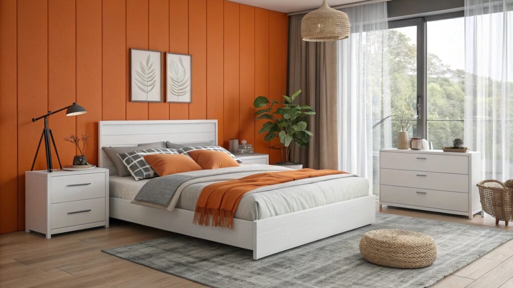 How Orange Bedroom Decor Ideas Can Instantly Refresh Your Space