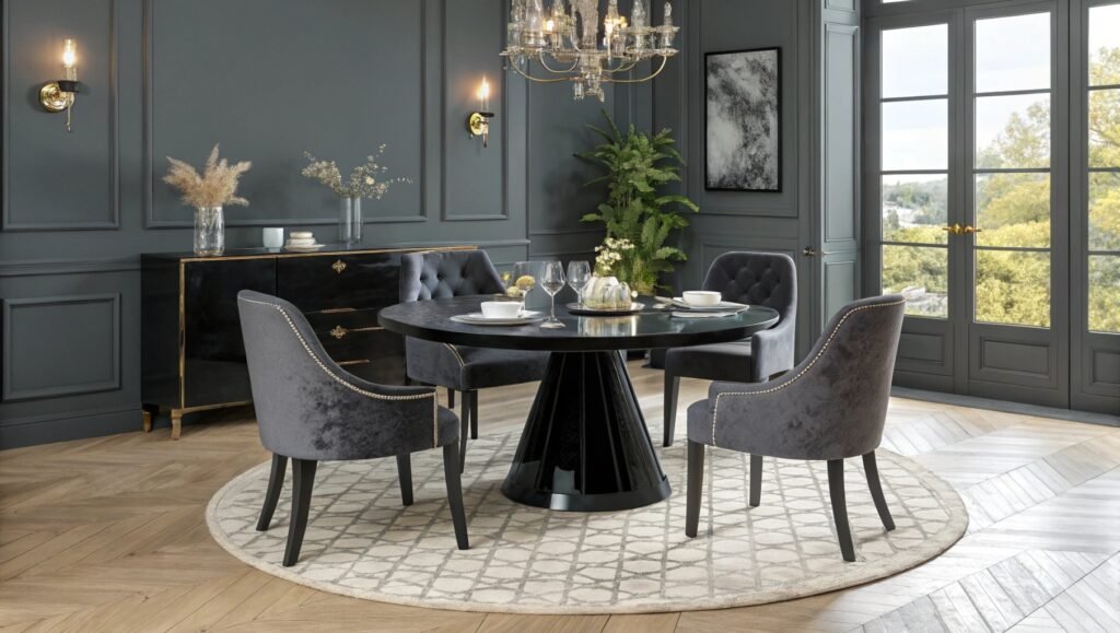 How Black Dining Table Ideas Can Instantly Elevate Your Interior Aesthetic