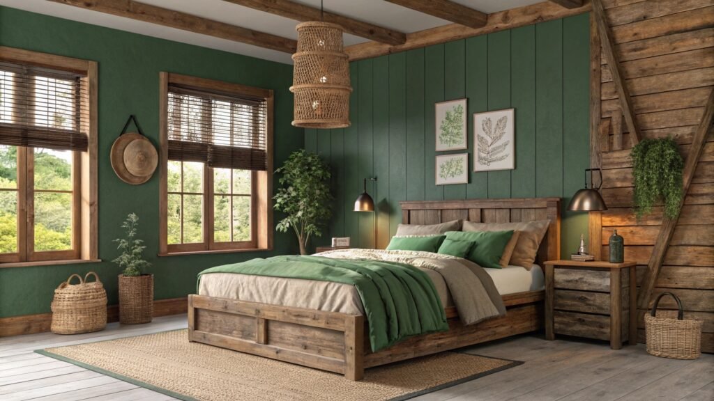 Creating Peaceful Retreats: Soothing Green Bedroom Ideas for Mental and Physical Renewal