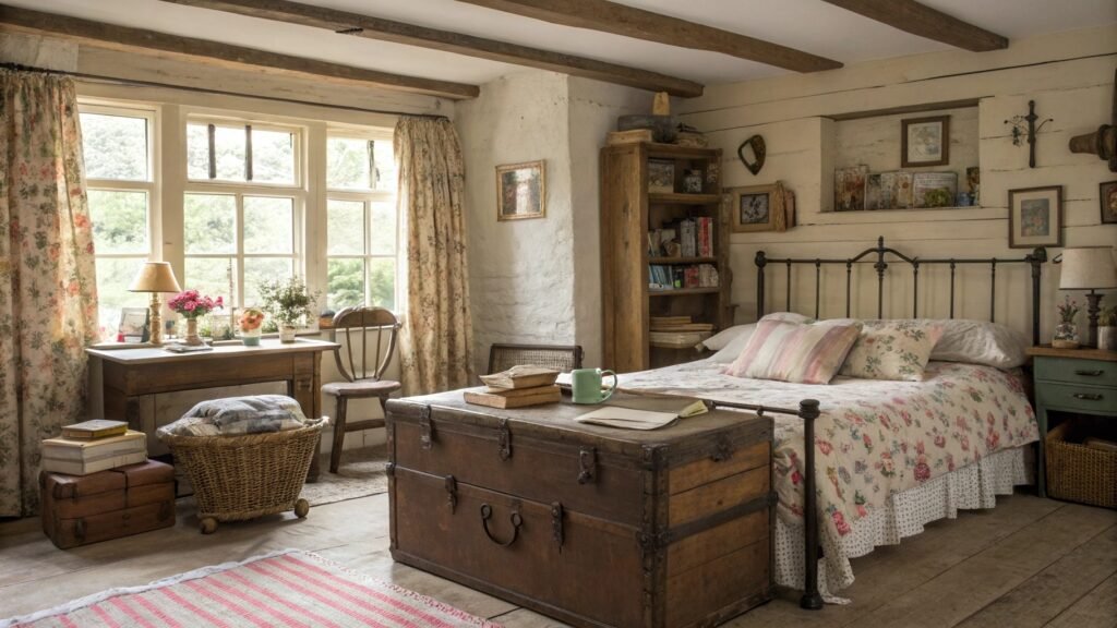 19 Eclectic Cluttered Bedroom Aesthetics Full of Personality