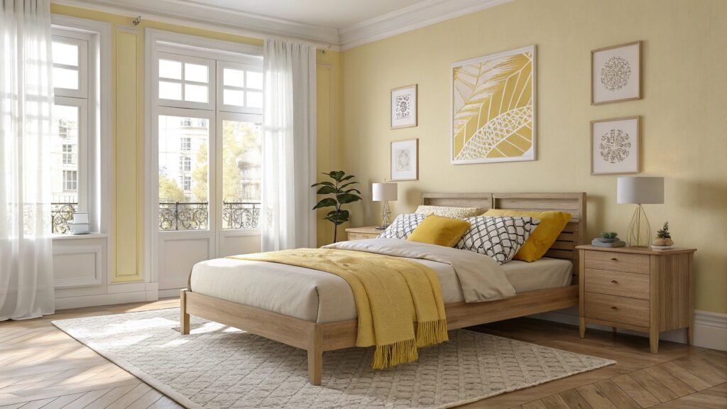 Yellow Bedroom Ideas to Design Your Dream Sunlit Sanctuary with Luxury and Style