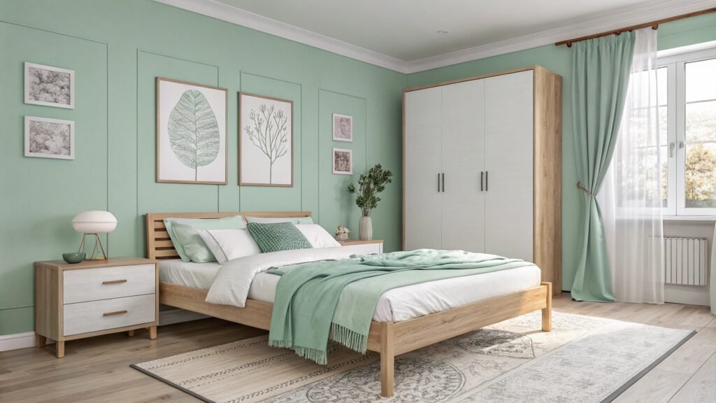 Creating Peaceful Retreats: Soothing Green Bedroom Ideas for Mental and Physical Renewal