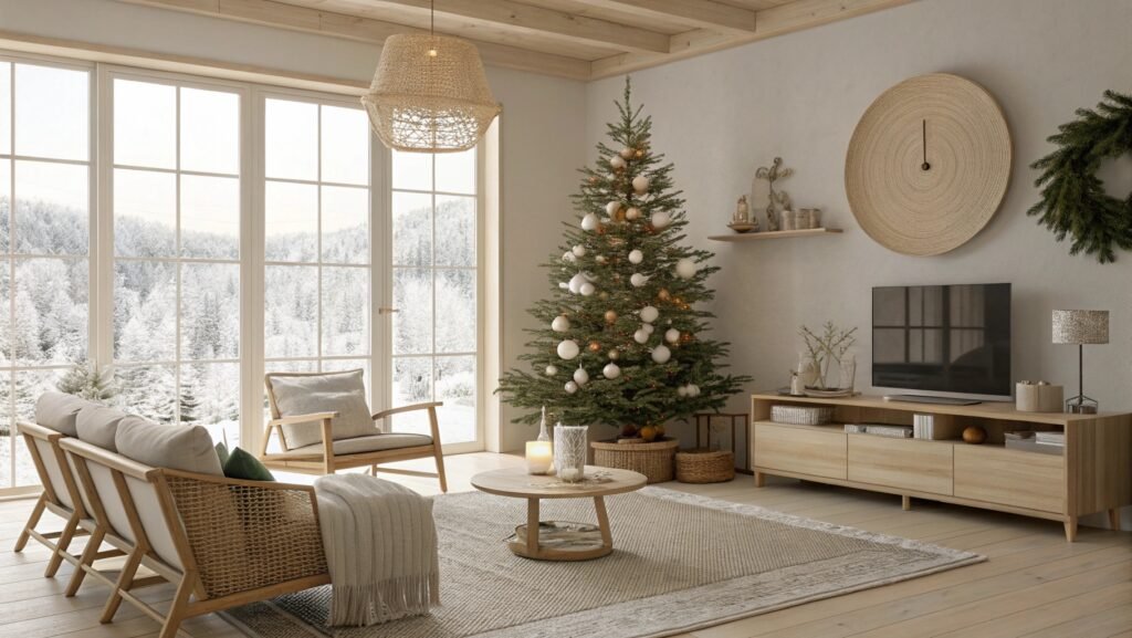 The Secret to Warm and Welcoming Spaces? These Timeless Christmas Living Room Ideas