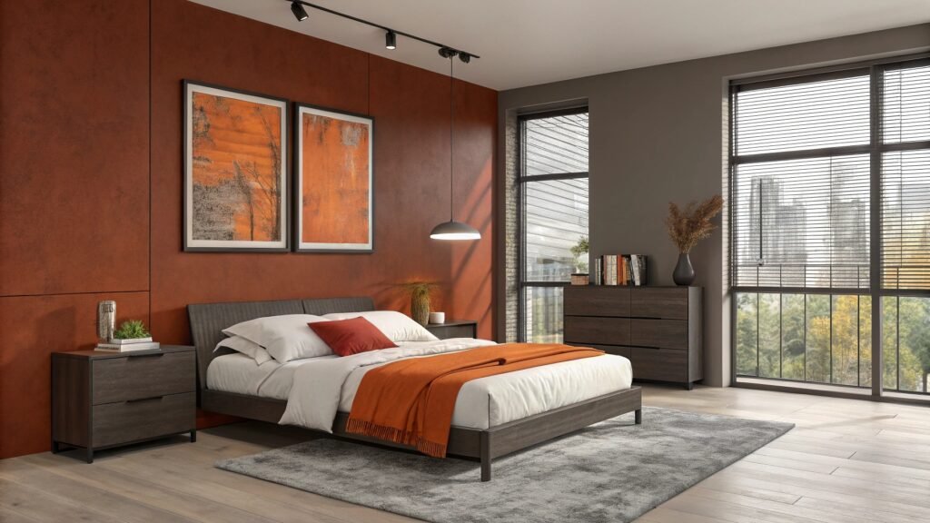 How Orange Bedroom Decor Ideas Can Instantly Refresh Your Space