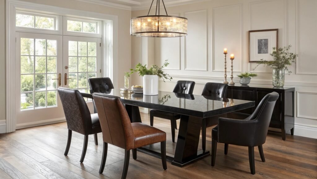 How Black Dining Table Ideas Can Instantly Elevate Your Interior Aesthetic