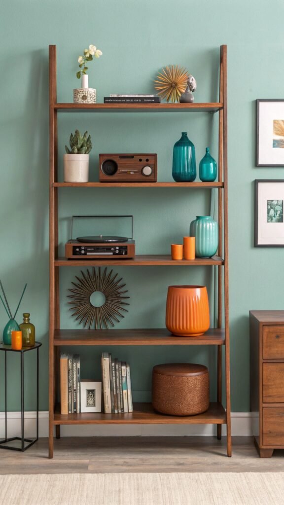 19 Ravishing Living Room Shelf Decor Ideas