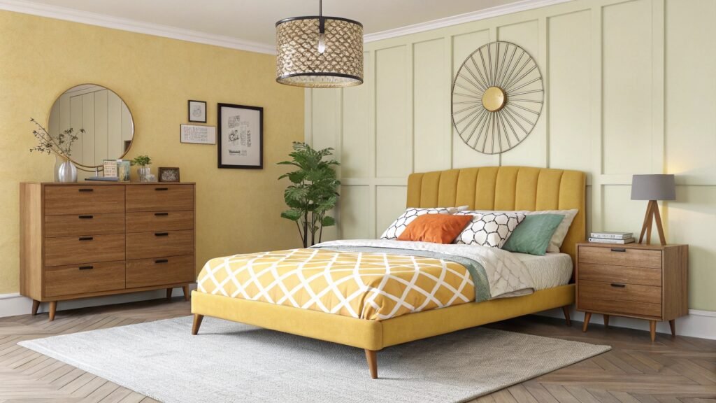 Yellow Bedroom Ideas to Design Your Dream Sunlit Sanctuary with Luxury and Style
