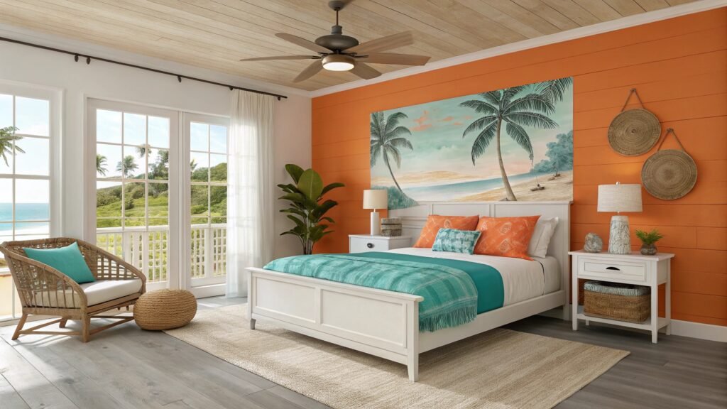 How Orange Bedroom Decor Ideas Can Instantly Refresh Your Space