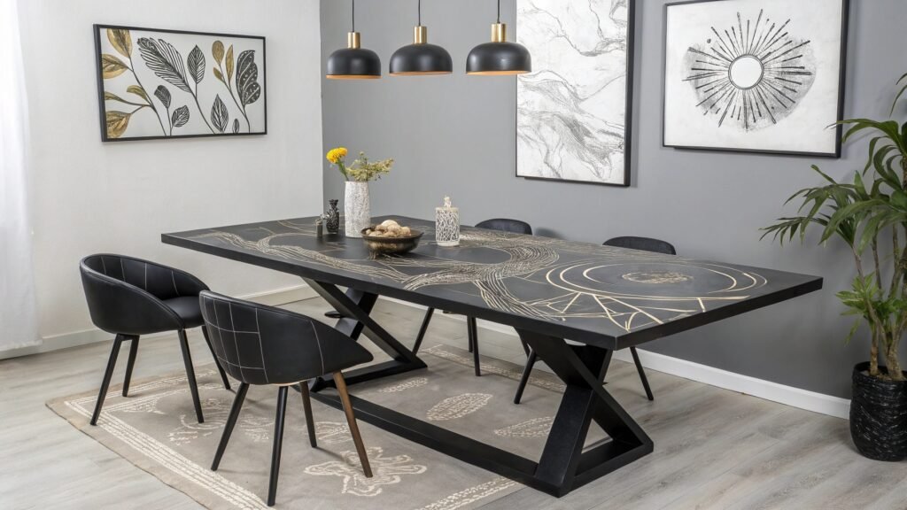 How Black Dining Table Ideas Can Instantly Elevate Your Interior Aesthetic