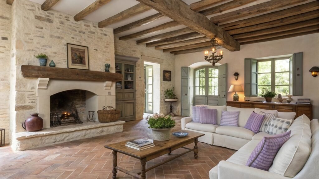 French Country Living Room Designs That Capture Rustic Beauty and Grace